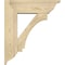 Ekena Millwork Imperial Traditional Rough Sawn Bracket w/ Offset Brace, Douglas Fir, 8"W x 26"D x 30"H BKT0806X26X30IMP01RDF - alternate 4